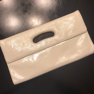 Hobo White Clutch